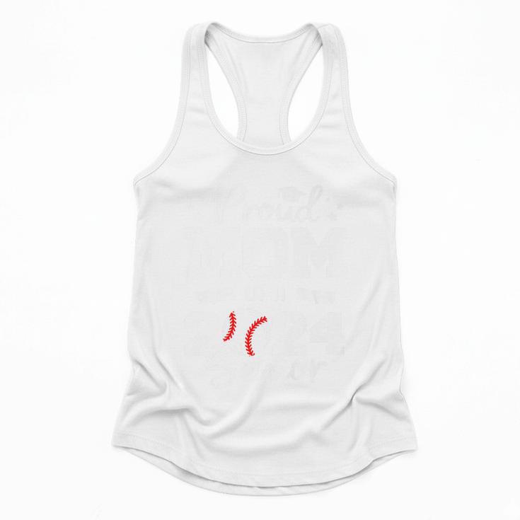 Proud Mom Of a 2024 Senior Baseball Mom 2024 Graduate Premium Flowy Tank