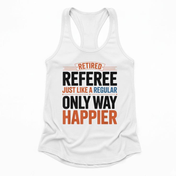 Retired Basketball Referee For Baseball Refs Flowy Tank
