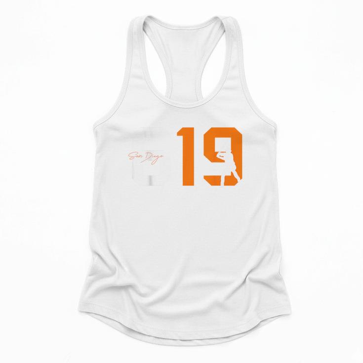 Retro San Diego 619 Vintage 90's Baseball Sports Style Lover Flowy Tank