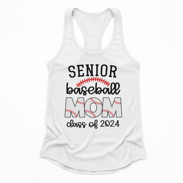 Senior Baseball Mom Class Of 2024 High School College Sports Flowy Tank