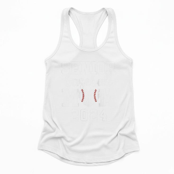 Senior Mom Baseball Player Son Senior Baseball Mom 2024 Flowy Tank