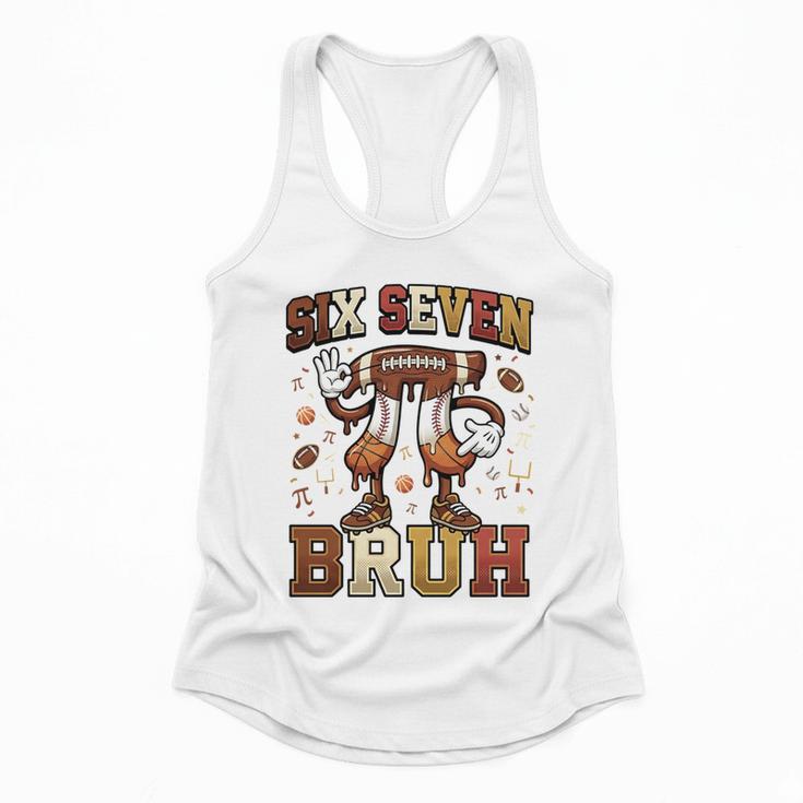 Six Seven 67 Happy Pi Day 314 Football Basketball Baseball Flowy Tank