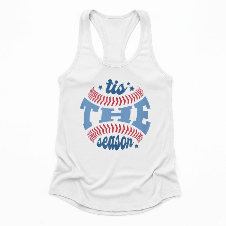 Spring 2024 Season Cute Baseball Mom It Is The Season Flowy Tank