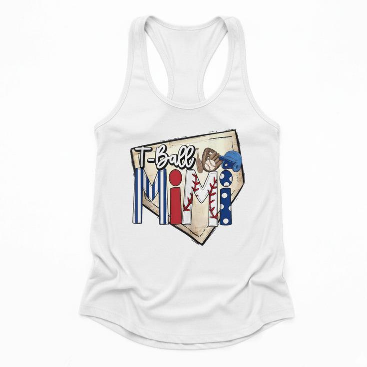 T-Ball Mimi Baseball Mom Game Day Flowy Tank