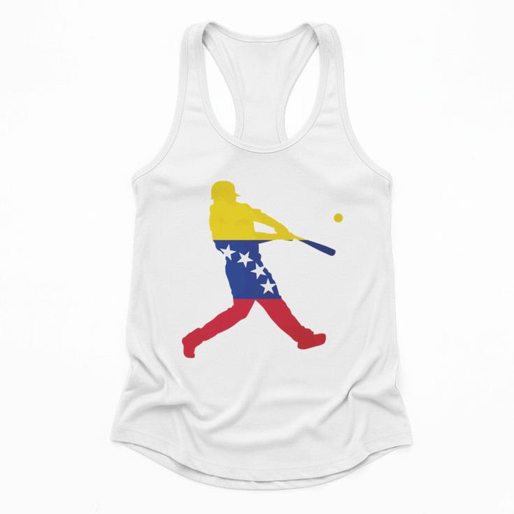 Venezuela Baseball Flowy Tank