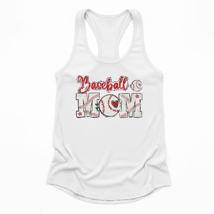 Vintage Baseball Mom Sport Humor Premium Flowy Tank