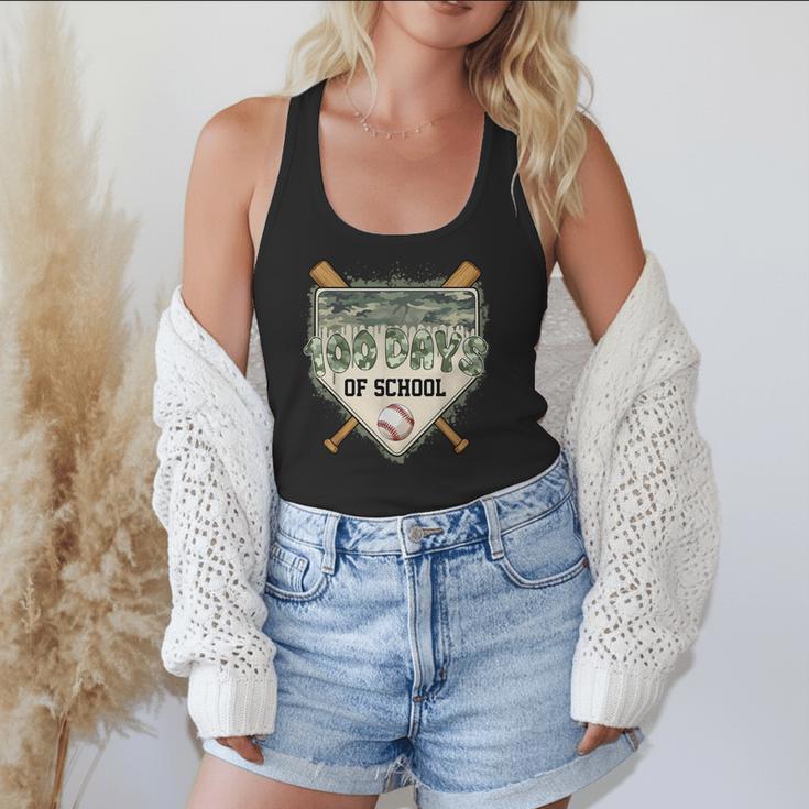 100 Days Of School Home Plate Camo Baseball Dripping Boys Flowy Tank 100 Days Of School Home Plate Camo Baseball Dripping Boys Flowy Tank