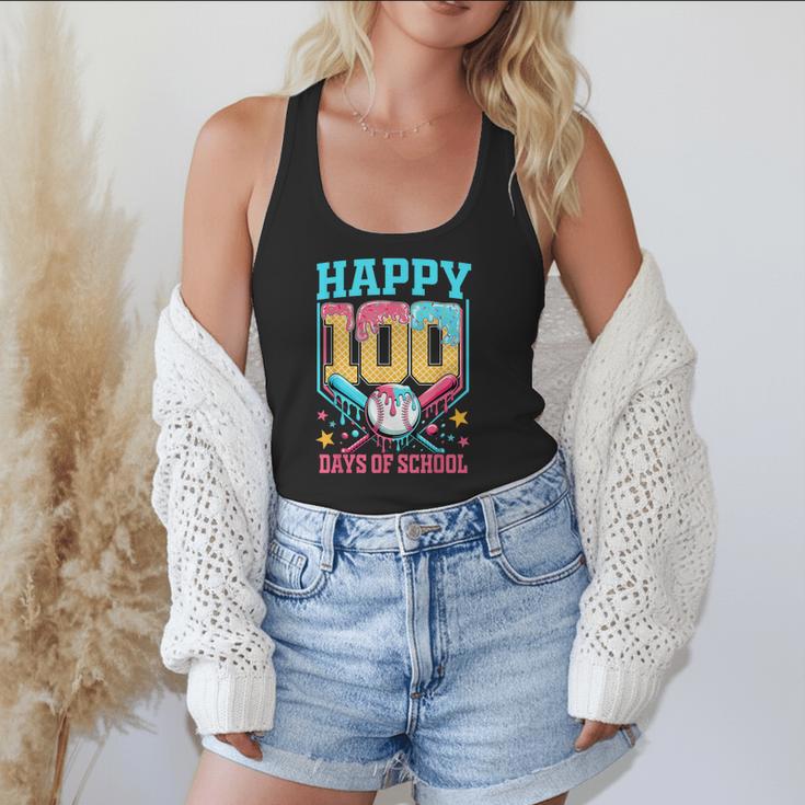 100 Days Of School Kids Baseball Drip 100th Day Of School Flowy Tank 100 Days Of School Kids Baseball Drip 100th Day Of School Flowy Tank