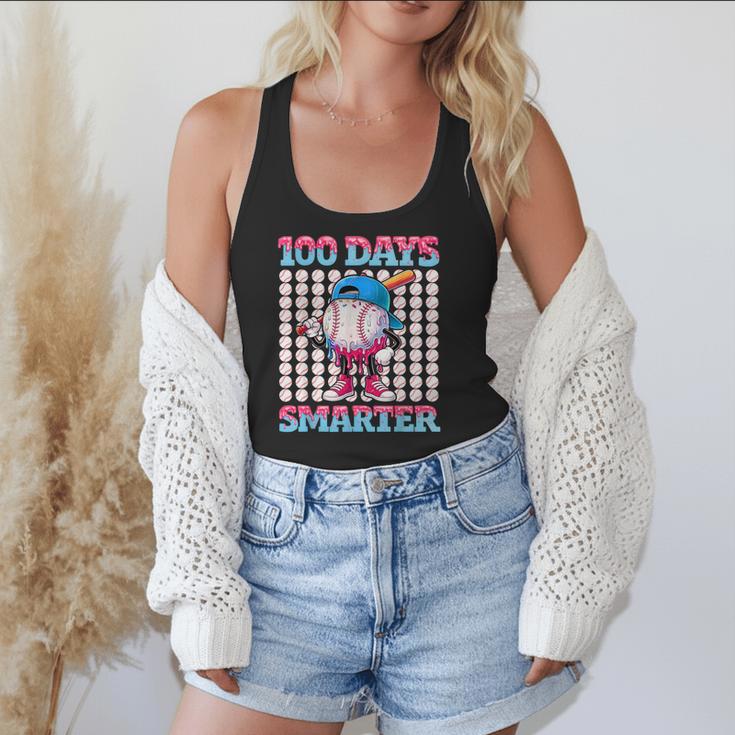100 Days Smarter Baseball Drip Boys 100 Days Of School Kids Flowy Tank 100 Days Smarter Baseball Drip Boys 100 Days Of School Kids Flowy Tank