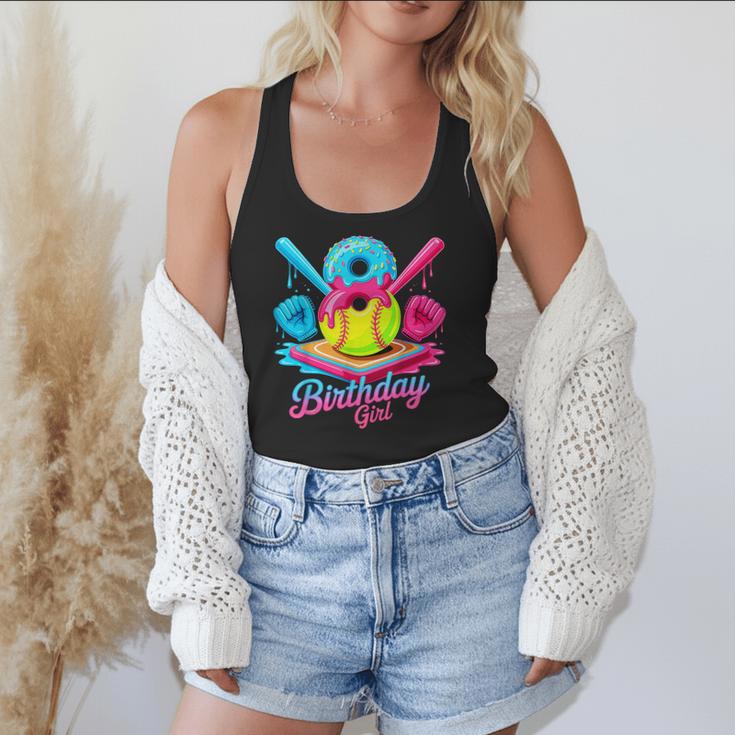 8th Birthday Baseball Ice Cream Drip 8 Years Old Girls B-Day Flowy Tank 8th Birthday Baseball Ice Cream Drip 8 Years Old Girls B-Day Flowy Tank