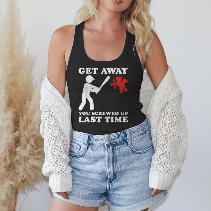Baseball Anti Valentine Humor Cupid Joke Men Women Flowy Tank Baseball Anti Valentine Humor Cupid Joke Men Women Flowy Tank