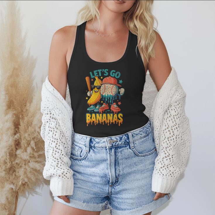 Baseball Banana Sports Drip Art For Kids Flowy Tank Baseball Banana Sports Drip Art For Kids Flowy Tank