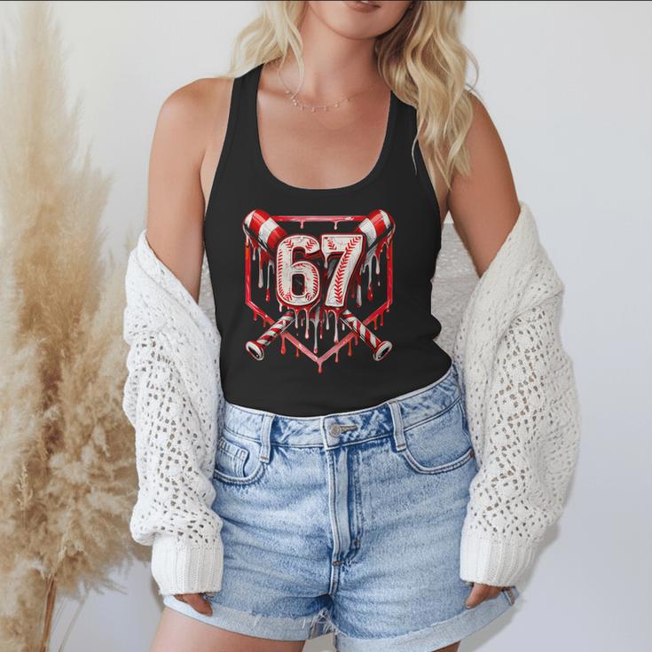 Baseball Candy Cane Drip 6 7 Six Seven Meme Christmas Boys Flowy Tank Baseball Candy Cane Drip 6 7 Six Seven Meme Christmas Boys Flowy Tank