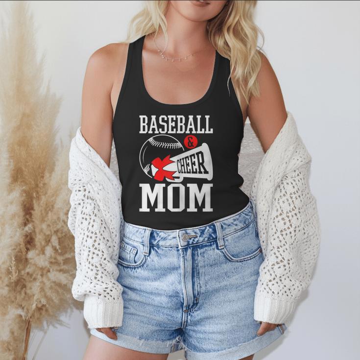 Baseball Cheer Mom Cheerleading Cheerleader Baseball Mom Flowy Tank