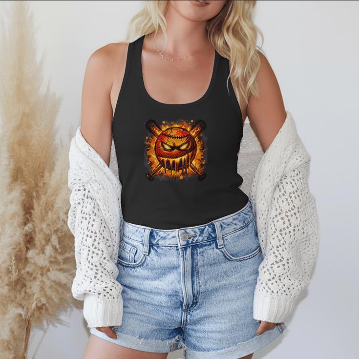 Baseball Drip Angry Lava Slime Ball Graphic Flowy Tank Baseball Drip Angry Lava Slime Ball Graphic Flowy Tank