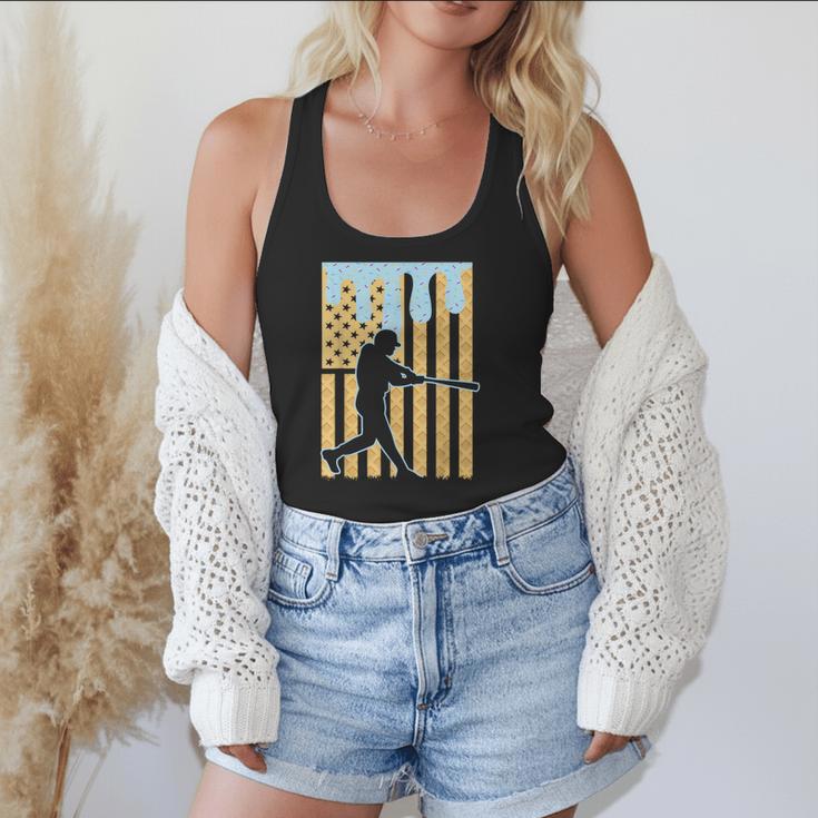 Baseball Drip Boys Dripping Ice Cream Baseball American Flag Flowy Tank Baseball Drip Boys Dripping Ice Cream Baseball American Flag Flowy Tank