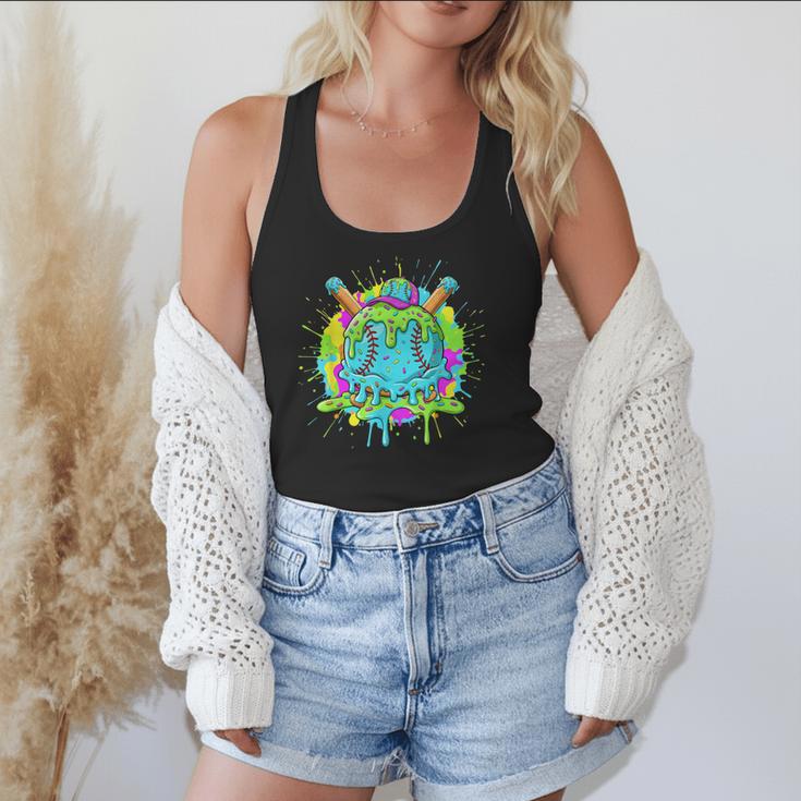 Baseball Drip For Boys Ice Cream Drip Youth Boys Baseball Flowy Tank Baseball Drip For Boys Ice Cream Drip Youth Boys Baseball Flowy Tank