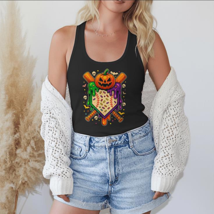 Baseball Drip Ice Cream Drip Halloween Baseball Lovers Flowy Tank Baseball Drip Ice Cream Drip Halloween Baseball Lovers Flowy Tank