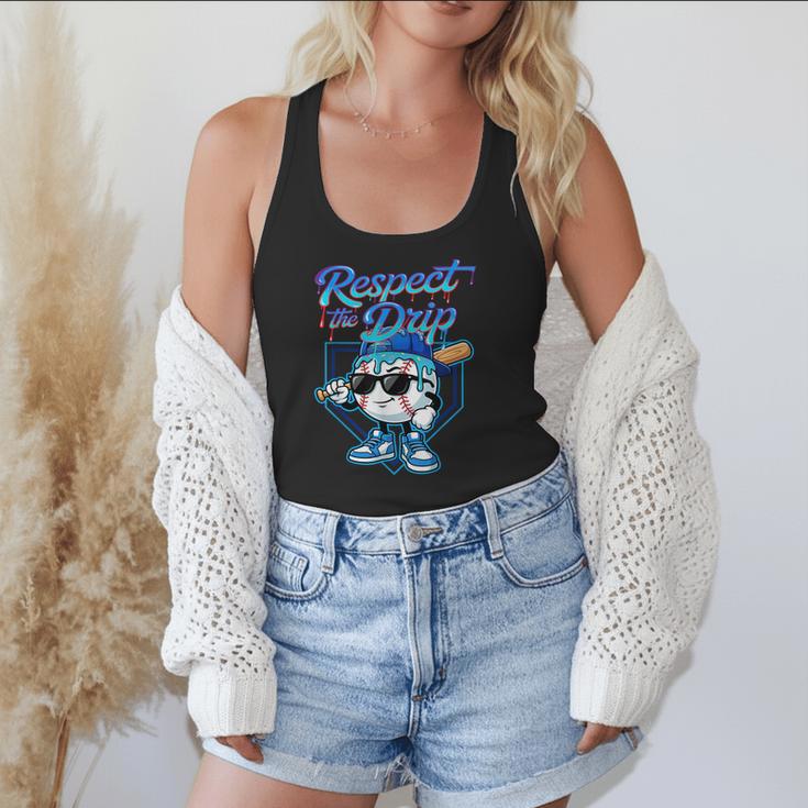 Baseball Drip Ice Cream Respect The Drip Home Plate Boy Kids Flowy Tank Baseball Drip Ice Cream Respect The Drip Home Plate Boy Kids Flowy Tank