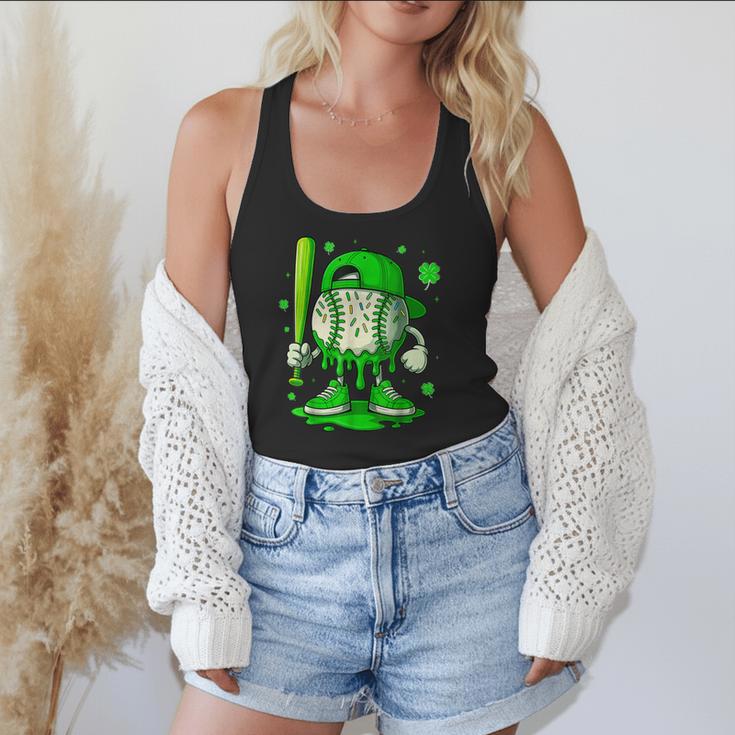 Baseball Drip Icecream Apparel Youth Boy St Patricks Day Flowy Tank
