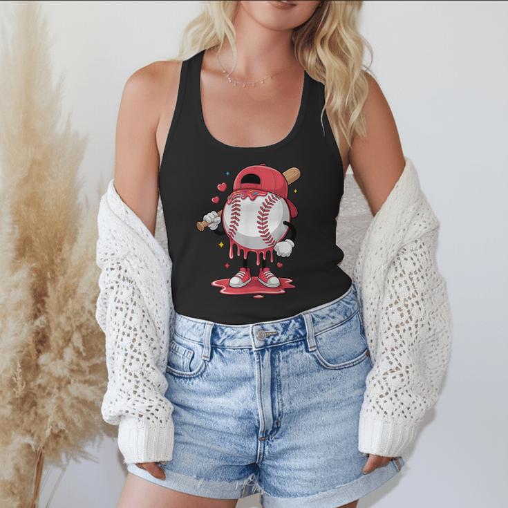 Baseball Drip Icecream Boy Kids Valentine Flowy Tank Baseball Drip Icecream Boy Kids Valentine Flowy Tank
