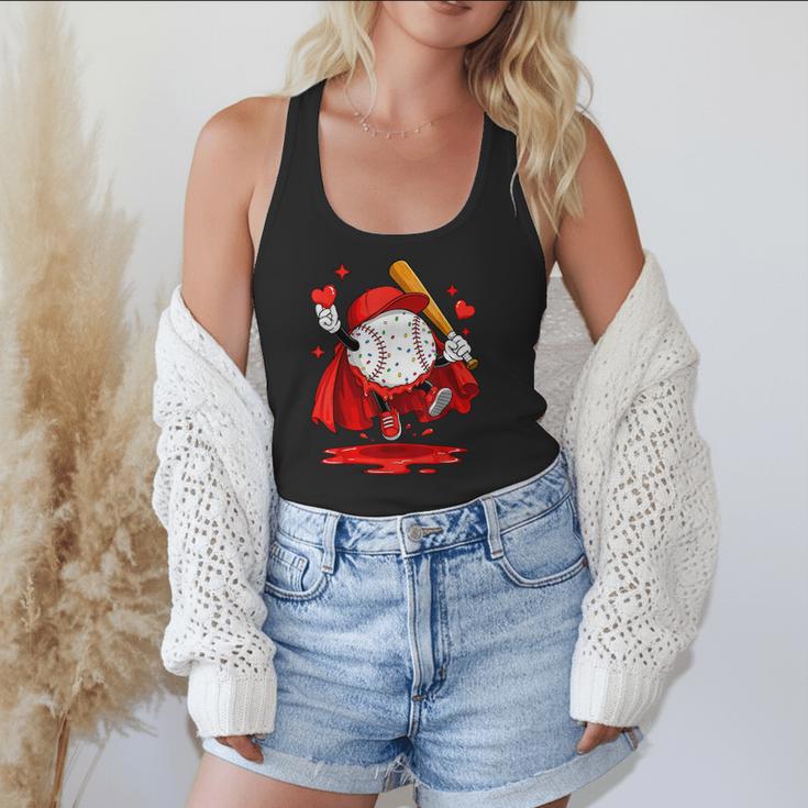 Baseball Drip Icecream Youth Boy Valentine Flowy Tank