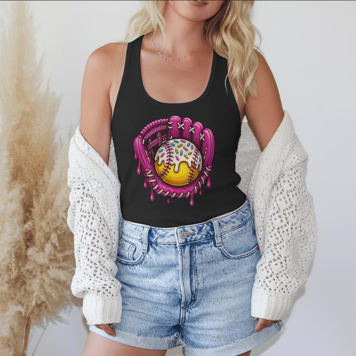 Baseball Drip Pink Glove Respect The Drip Youth Boys Girls Flowy Tank Baseball Drip Pink Glove Respect The Drip Youth Boys Girls Flowy Tank