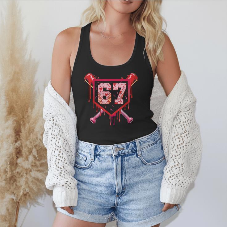 Baseball Ice Cream Drip Number 67 Meme Valentine Couple Love Flowy Tank Baseball Ice Cream Drip Number 67 Meme Valentine Couple Love Flowy Tank