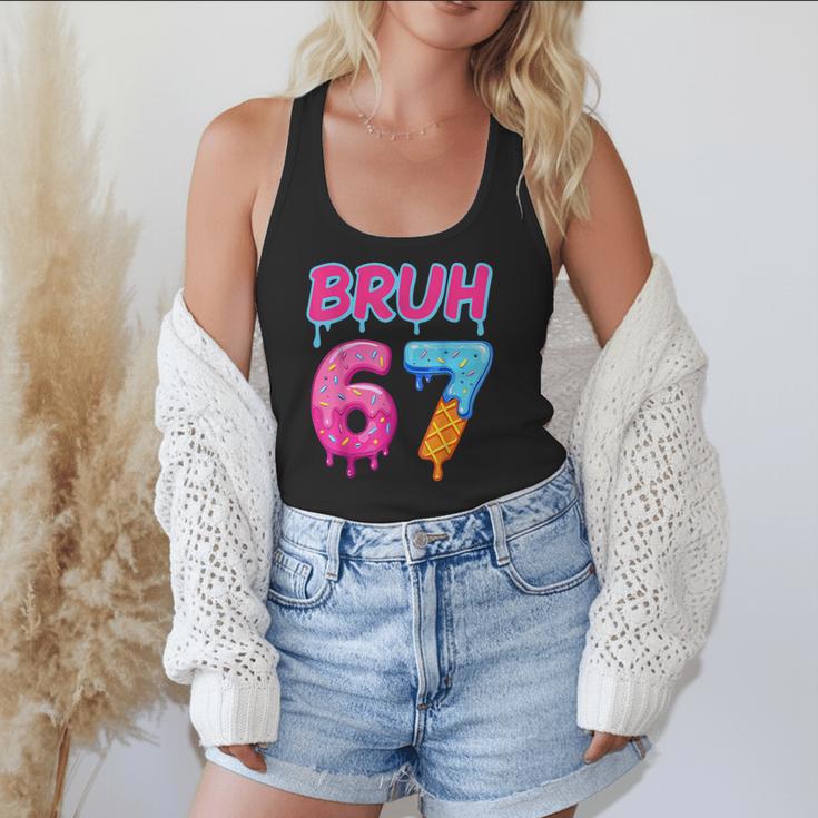 Baseball Ice Cream Drip Number 67 Player Or 67th Birthday Flowy Tank Baseball Ice Cream Drip Number 67 Player Or 67th Birthday Flowy Tank