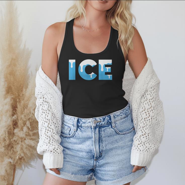 Baseball ICE Ice Cream Drip Baseball Drip Baseball Flowy Tank