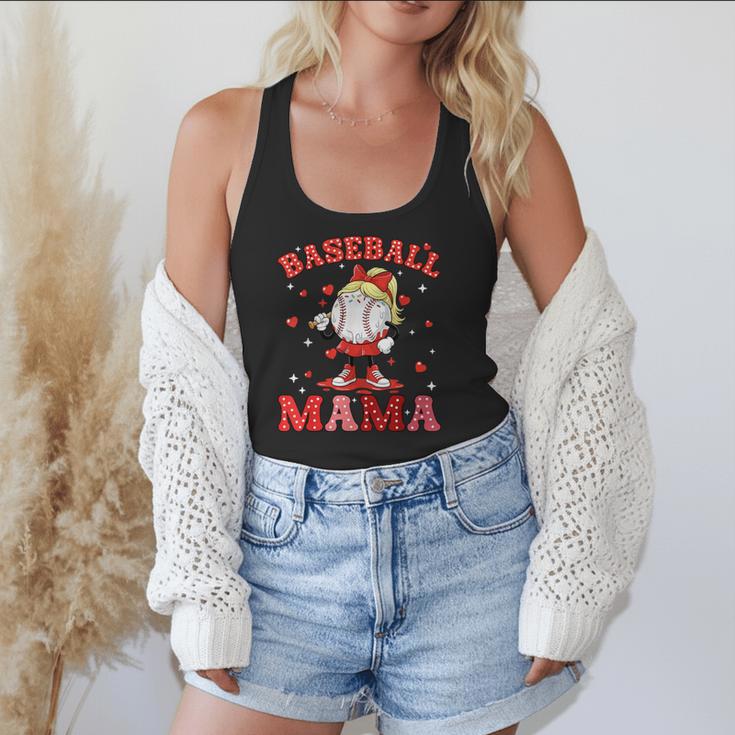 Baseball Mama Sports Mom Baseball Valentine Drip Girls Women Flowy Tank Baseball Mama Sports Mom Baseball Valentine Drip Girls Women Flowy Tank