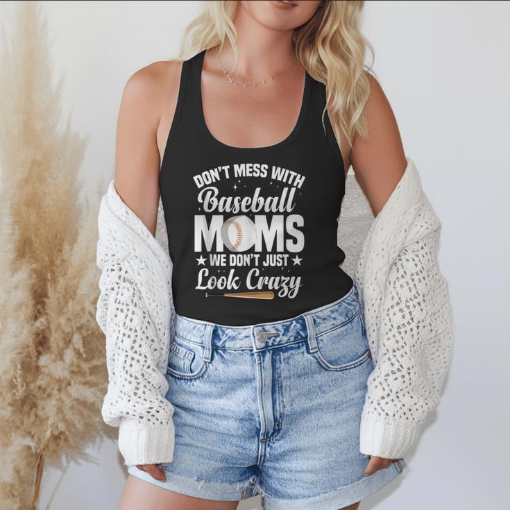 Baseball Mom We Don´t Just Look Crazy Baseball Player Flowy Tank Baseball Mom We Don´t Just Look Crazy Baseball Player Flowy Tank