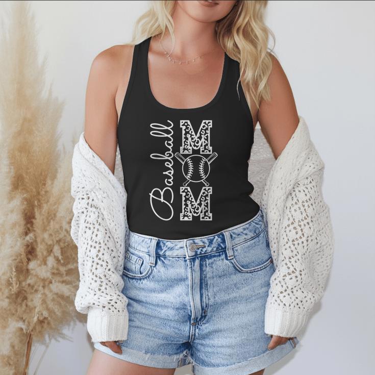 Baseball Mom Tee Leopard Mother's Day Grandma Flowy Tank Baseball Mom Tee Leopard Mother's Day Grandma Flowy Tank