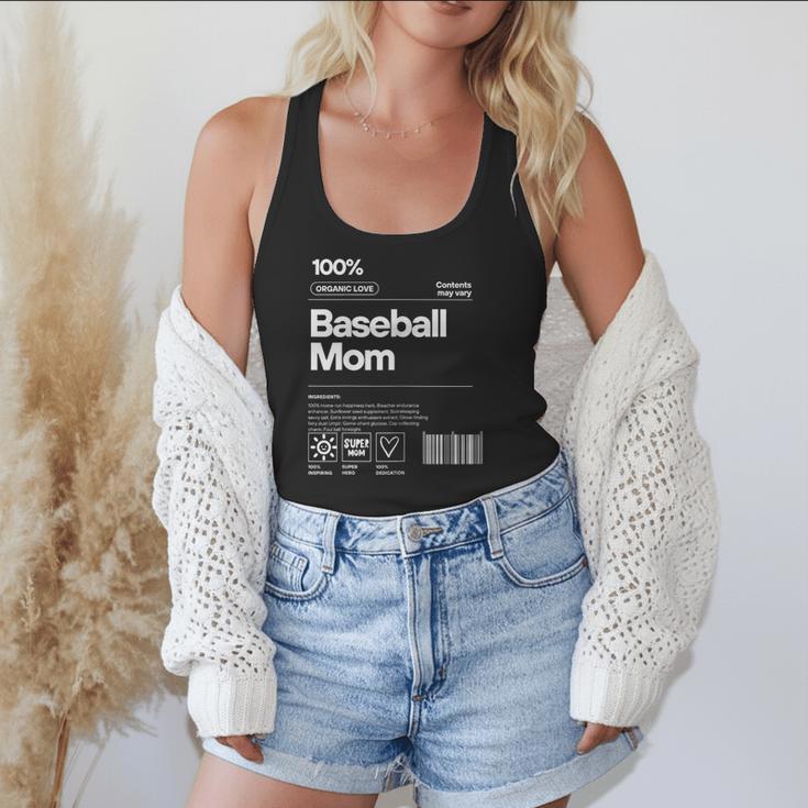Baseball Mom Graphic Tees For Women Flowy Tank