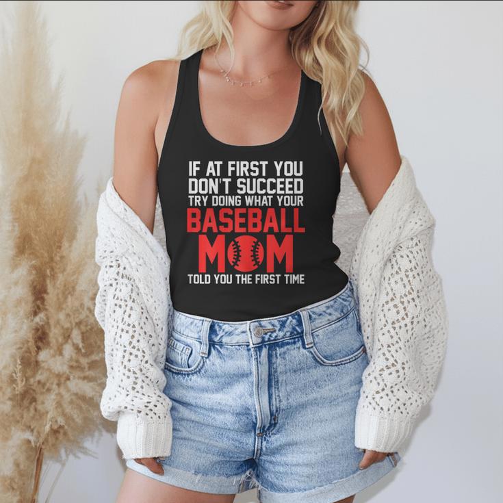What Your Baseball Mom Told You The First Time Baseball Flowy Tank What Your Baseball Mom Told You The First Time Baseball Flowy Tank
