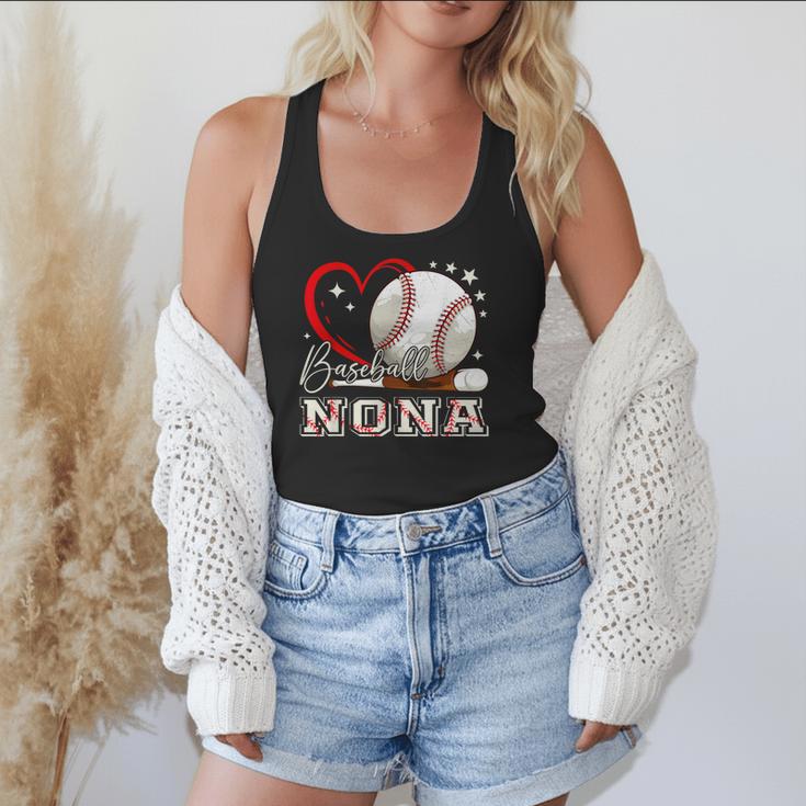 Baseball Nona Family Matching Cute Baseball Lover Flowy Tank