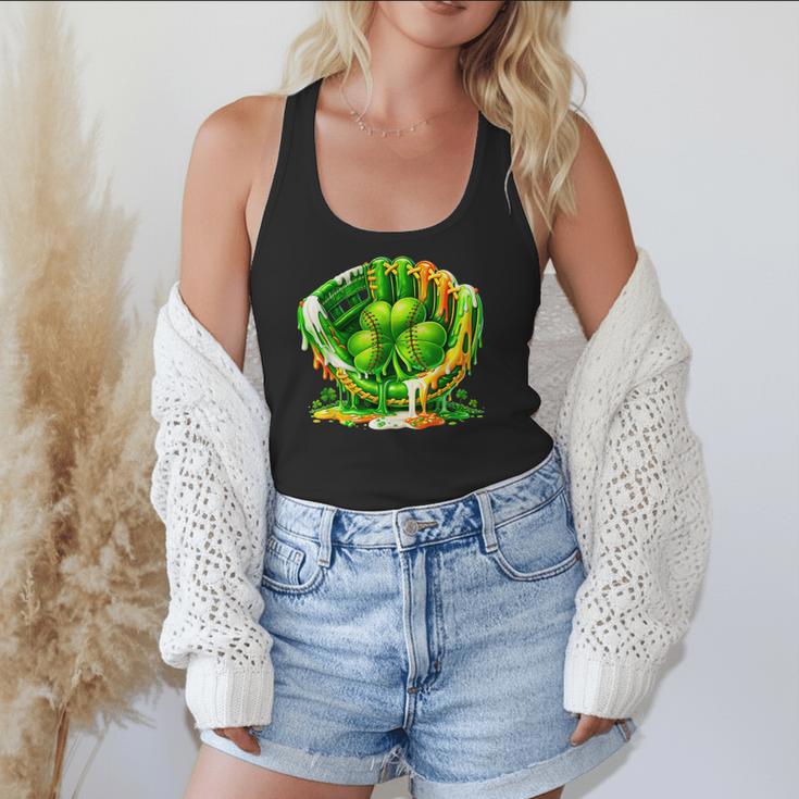Baseball St Patricks Day Carnival Party Ice Cream Drip Boys Flowy Tank
