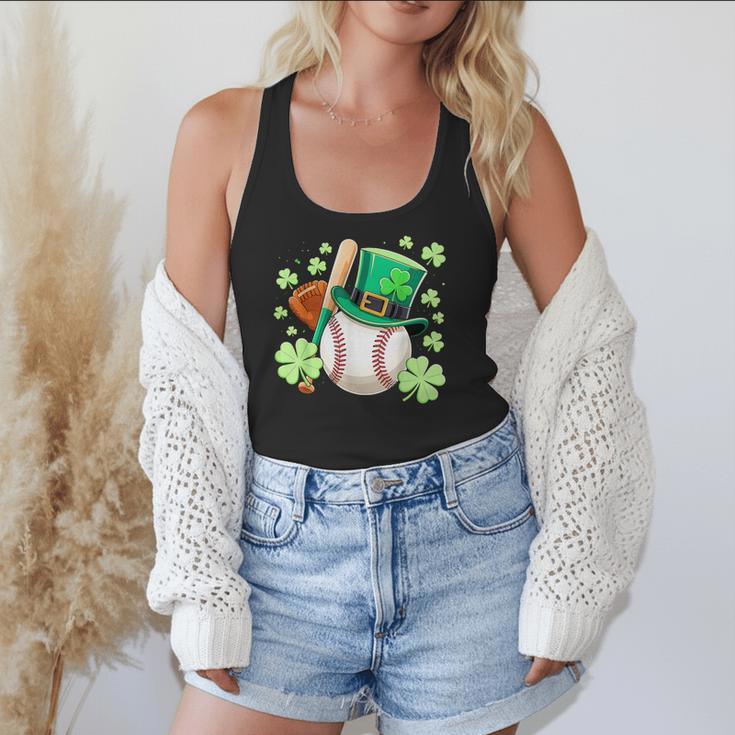 Baseball St Patricks Day Lucky Baseball Player Shamrock Flowy Tank Baseball St Patricks Day Lucky Baseball Player Shamrock Flowy Tank