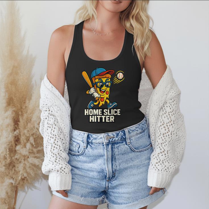 Boys Pizza Theme Baseball Home Hitter Flowy Tank