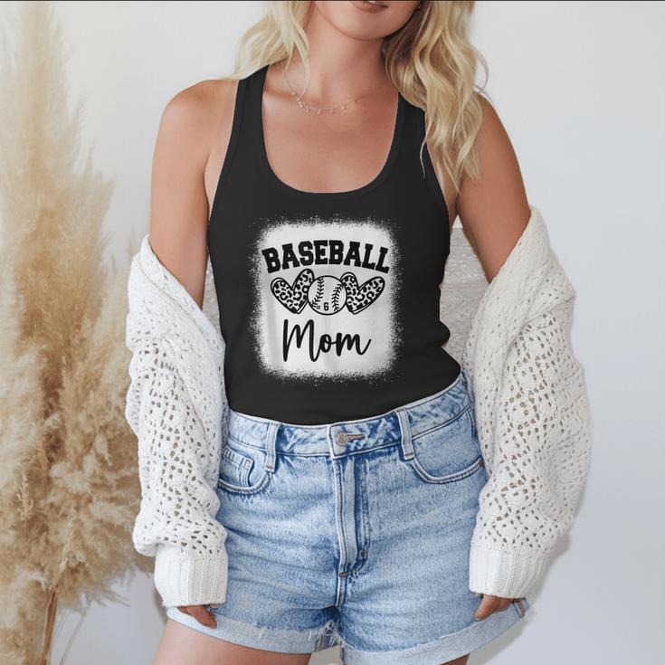 Custom Baseball Mom Number 6 Heart For Mom Flowy Tank
