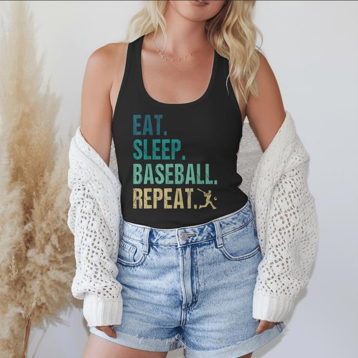 Eat Sleep Baseball Repeat Baseball Player Baseball Flowy Tank Eat Sleep Baseball Repeat Baseball Player Baseball Flowy Tank