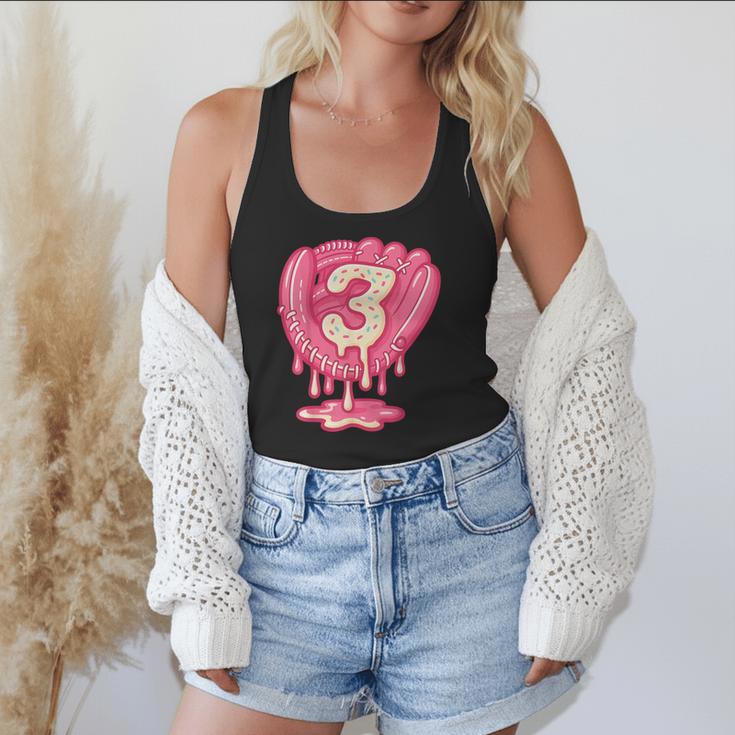 Ice Cream Baseball Glove 3rd Birthday Edition Flowy Tank