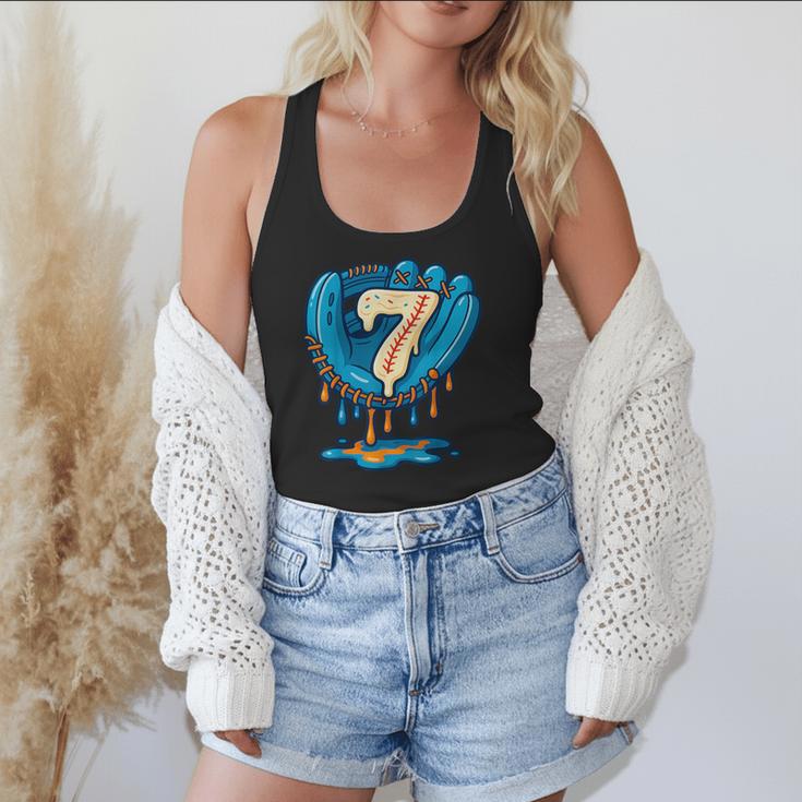 Ice Cream Baseball Glove 7th Birthday Edition Flowy Tank Ice Cream Baseball Glove 7th Birthday Edition Flowy Tank