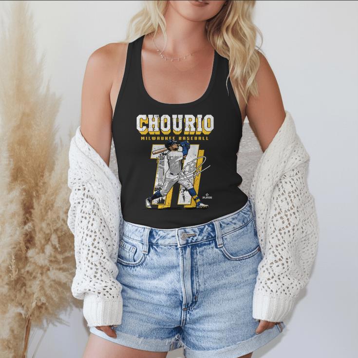 Jackson Chourio Milwaukee MLB Baseball Player MLBJCH201M Flowy Tank Jackson Chourio Milwaukee MLB Baseball Player MLBJCH201M Flowy Tank