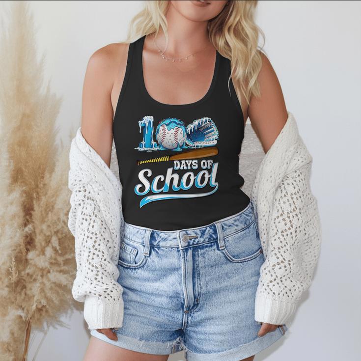 Kid 100 Days Of School Drip Baseball Ice Cream 100th Day Boy Flowy Tank Kid 100 Days Of School Drip Baseball Ice Cream 100th Day Boy Flowy Tank