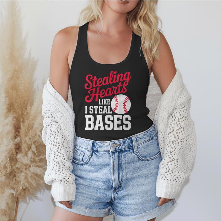 Kids Stealing Hearts Cute Baseball Boys Flowy Tank Kids Stealing Hearts Cute Baseball Boys Flowy Tank