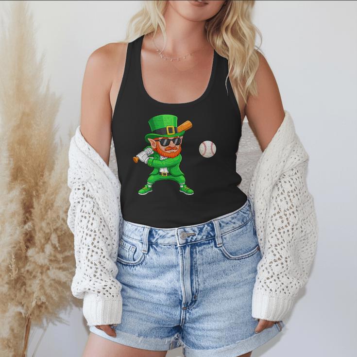 Leprechaun Playing Baseball St Patricks Day Sport Boys Flowy Tank Leprechaun Playing Baseball St Patricks Day Sport Boys Flowy Tank