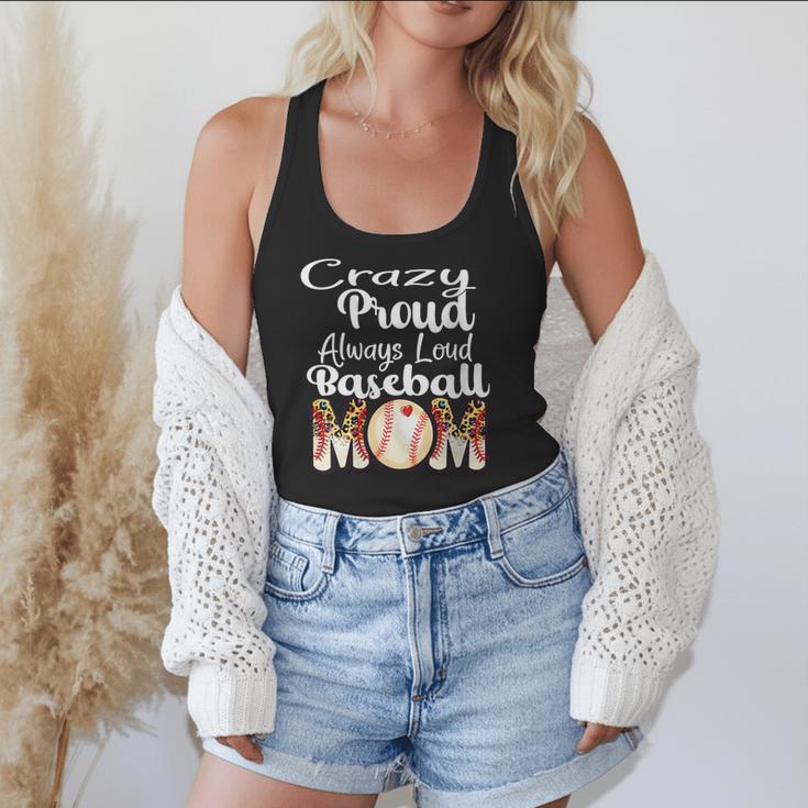 Loud And Proud Baseball Mom Messy Bun 2024 Flowy Tank