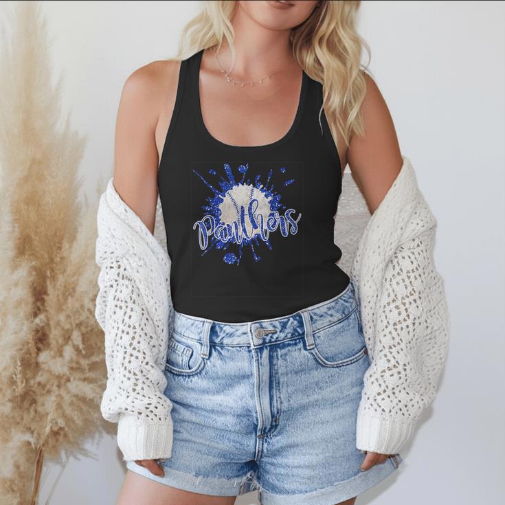 School Spirit Panthers Panther Pride Baseball Mom For Women Flowy Tank School Spirit Panthers Panther Pride Baseball Mom For Women Flowy Tank