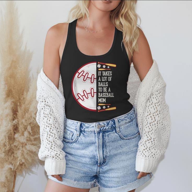 It Takes a Lot Of Balls To Be a Baseball Mom Flowy Tank It Takes a Lot Of Balls To Be a Baseball Mom Flowy Tank